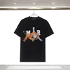 Men's Designer Stylist T Shirts Fashion Letter Tiger Print T-Shirts Mens Women Hip Hop Streetwear Tops Short Sleeve Cotton Tees Shirt S-3XL