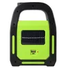 Portable USB Rechargeable COB solar lamp light outdoor camping emergency lantern flashlight torch phone chrager power bank LED working light