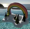 Portabevande gonfiabili ot Beach Grande sottobicchiere in PVC Lattine galleggianti rotonde Portabirra Ciambelle Bevande Piscina Tappetino galleggiante bevande Secchiello per il ghiaccio