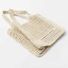 Sac de créateur z sac à bandoulière Simple a nouveau sac à main tissé au Crochet creux pour femmes et enfants paille été bord de mer lettre r