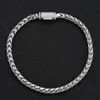 Geslaagd Test 4mm 20-24inch 925 Sterling Zilver Moissanite Cubaanse Ketting Ketting Armband Voor Vrouwen/mannen Leuk Cadeau