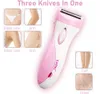 Epilatore Kemei KM 3018 Elettrico Ricaricabile Lady Shaver Depilazione Lana da barba Raschiando EU Per tutto il corpo 230602