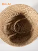 Vases Seaweed Woven Flower Basket Straw Flowerpot Rattan Portable Style Home Living Room