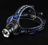 Battery Induction Headlight Sensor Light LED T6 Headlamp Outdoor fishing running zoom head lamp flashlight USB rechargeable headlights