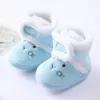 Bébé chaussettes chaussures garçon fille enfant en bas âge premiers marcheurs chaussons coton doux anti-dérapant chaud bébé berceau chaussures