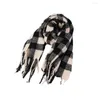 Sjaals trendy dames sjaal wrap imitatie kasjmier Koreaanse sjaal winddicht lang