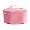 Lulu Oval Top Access Lemon Make Up Bag Makeup Cosmetic Cases Women Travel Toiletry Handbag M2KO#