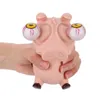 Eyes Pops Hand Fidget Toys Stress Relief Squishy Animal Eyes Funny Squeeze Toy Antistress Doll Out Fidgets Stress verlichten Kids Adult Gifts 2105