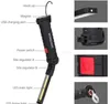 Portable COB Flashlight Torch USB Rechargeable LED Work Light Magnetic COB Lanterna Hanging Hook Lamp For Outdoor Camping repair Tool