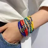 Strand Simple Fashion Handmade Beaded Mixed Colour Rice Beads Nicchia Design Boho Style Versatile Ladies Street S Bracciale