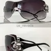 Sunglasses 2000'S Retro One Piece Sunglass Women Luxury Oversized Wrap Around Sun Glasses UV400 Ladies 2023 New Fashion Eyewear Shades 0004 J230603