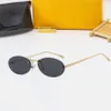 Des lunettes de soleil ovales de créateur lunettes de soleil rétro pour hommes et femmes conduisant des lunettes de soleil polarisées mode Métal de protection des yeux lunettes de soleil