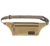 Fanny Marsupio Uomo Donna Marsupio sportivo Borsa a tracolla in tela impermeabile Marsupio unisex Marsupio Lady Marsupio Marsupio Borse portamonete Portamonete