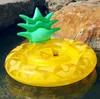 Kid Uppblåsbar ananas Swim Ring Baby Water Sports Pool Float PVC Air Catoon Fruit floats Madrass Spädbarn Swimming Circle Kids Sitsringar Tubes Lifebuoy