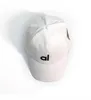 المصمم Alo Cap الفاخرة Aloo Sports Ball Cap Ladies Yoga Cap Fashion Solid Color Hat Hat Sun Shield Hat