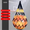 Balles 10 sac en filet de basket-ball en nylon sac de rangement audacieux balle unique appareil portable sports de plein air football volley-ball sac