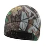 hiver camo chapeaux chauds camouflage tactique épais polaire casquettes souples masques coupe-vent sports de plein air cyclisme bonnet chapeau Cyclisme Équipement de protection