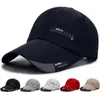 Bollmössor Fashion Justerbar baseball Cap Sports Cap Solid Sun Hat Casual Snapbk Hat Outdoor Nylon Hip Hop Hatts For Men Women Unisex P230412
