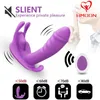 Masaj giyilebilir yapay penis vibratör g spot klitoris stimülatör kelebek titreşimli külotlar kadınlar için erotik yetişkin orgazm mastürbator