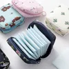 Storage Bags Portable Sanitary Pads Waterproof Bathroom Organizer Bag Travel Zipper Key Earphone Data Cables Cosmetic Pouch