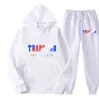 Trainingspak Trapstar Merk Bedrukte Sportkleding heren t-shirts 16 Kleuren Warm Twee Stukken Set Losse Hoodie Sweatshirt Broek Jogging leisure33ess