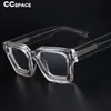 Solglasögonramar 54290 Toppkvalitet Acetatram Eyewear Vintage Square Märkesdesign Eglasses CCSpace de Grau 230602