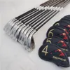 مجموعة كاملة من الأندية Golf Beres 08 Fourstar Irons 411Swaw 10pcs Graphite Shaft Flex R S SR مع جهاز تشغيل مجاني 230601