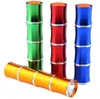 new mini bamboo battery flashlight Aluminum alloy glare flashlight creative novely outdoor camping portable flash light lamp 4 colors