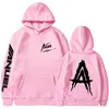 Men's Hoodies Sweatshirts Unisex trend Anuel AA pattern printed hoodie Sweatshirt Couple Real Hasta La Muerte street hiphop selling sports hoodie 230602