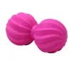 Nouvelle boule de massage de remise en forme de yoga boule de massage musculaire profonde pour le corps pied cou rouleau gym exercice boules d'arachide en gros