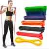 Pull Up Assist Band Exercise Resistance Bands Tension Bands for Legs and Butt training Gym Workout Body Stretch Powerlifting 5piece/set 208cm length Alkingline