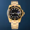 Wysokiej jakości męskie zegarki designerskie zegarek na nadgarstek Submarine 40 mm Rol Men ruch Luminous Sapphire Glass Orologio Montre Homme Waterproof Watch