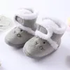 Bébé chaussettes chaussures garçon fille enfant en bas âge premiers marcheurs chaussons coton doux anti-dérapant chaud bébé berceau chaussures