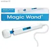 Massagers z zabawkami seksu Magiczne wibratory różdżki HV-260R 110-240V AV Hitachi Full Body Różdżka masażer do ładowania elektrycznego seksowne zabawki US EU AU UK Plug L230518