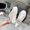 2023 Brand Fashion Top Designer Handmade Canvas Shoes Multicolor Gradient Technical Sneakers Women Famous High Quality Trainers