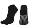 Women Pilates Yoga Anti-slip Socks Backless Peep Toe Sox Silicone Dots Non-slip Sock Ladies Breathable Ballet Dance Gym workout Cycling Stocking Alkingline