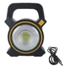 Portable COB working light emergency light hand lamp USB charging flashlight torches outdoor camping searchlight maintenance worklight