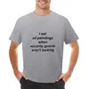 Débardeurs pour hommes I Eat Oil Paintings T-Shirt Plus Size Oversized Summer Top Sweat Shirts T Shirt Men