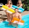 Summer Swimming Pool Inflatable Floating Water Hammock Lounge Bed Chair Summer Inflatable Pool Float Floating Bed