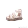 Sandalen Mädchen Sandalen mit kleinen Kindern Mode Prinzessin Dicke Sohle Leichte Sommer Neue Strandschuhe Slipper Schuhe R230603