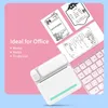 Printers Mini Pocket Photo Printer 200 DPI Portable Thermal Printing Machine Wireless BT Connection for Notes Receipt Instant Printer