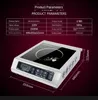 POTS Commercial Electric Induction Cooker 3500W Planar Highpower rostfritt stål Soppa Canteen Hotel Spise Hot Pot Tool Cooktop