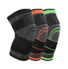 high quality knit compression knee pads outdoor sports running cycling fitness yoga elastic leg support sleeve breathable bandage leg guard