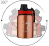 Fashion Lucky Number 7 Coupt Steel Cup Cup Creative Multifunction Lids Bracket Shake Water Bottle Beer Beer Wine Flask Flask