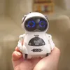 RC Robot Pocket RC Robot Talking Interactive Dialogue Voice Recognition Record Canting Dancing Mini RC Robot Kids Christmas Toys Gift 230602