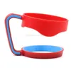 Anti-slip plastic beker handvat plastic reismok houder roestvrij staal geïsoleerde beker mokken handvat plastic handhouder 7 kleuren voor 30 oz