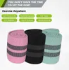 Yoga hip training belt durable tension latex belts home outdoor buttock shape legs exercise Resistance assist Bands deep squat Non-slip band