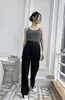 Damesjeans hoog getailleerde designer straight-through broek met wijde pijpen show dunne dames casual broek Maat S-L- C1
