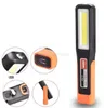 Car Inspection Lamp lights COB LED USB Rechargeable Magnetic Hook Tent Camping Torch Flashlight Work Lights Built-in 18650 Battery