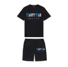 Herren-T-Shirt der Marke TRAPSTAR Kleidung Sportanzug Anzug Harajuku bedrucktes Buchstabenoberteil lustiger Hip-Hop Buntes T-Shirt Strand Lässige Shorts28ess